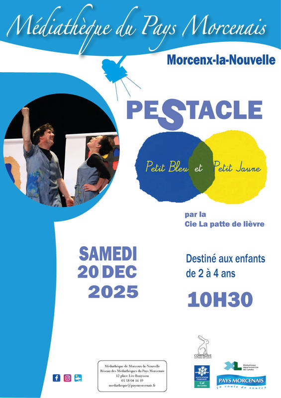 Pestacle &quot; Petit Bleu et Petit Jaune&quot;