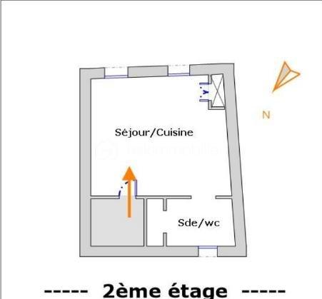 Maison ancienne - 68 m² - 3 pièces