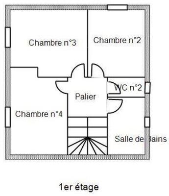 Maison - 107 m² - 5 pièces