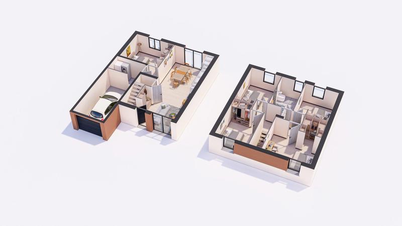 Maison - 102 m² - 7 pièces