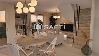 Maison - 66 m² - 3 pièces