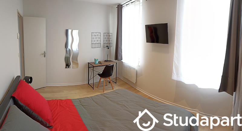 Chambre - 14 m² - 1 pièce