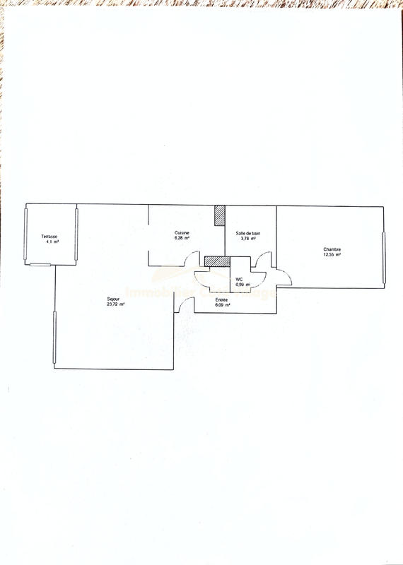 Appartement - 54 m² - 2 pièces