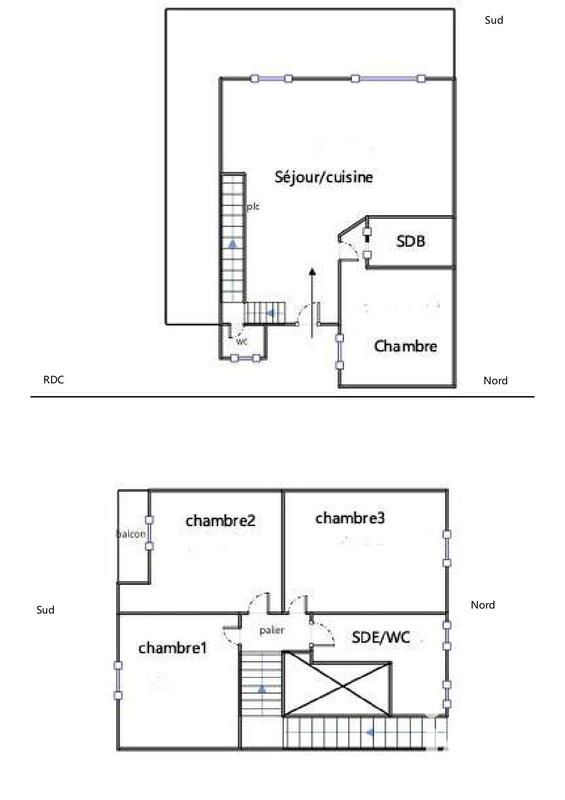 Maison - 82 m² - 5 pièces