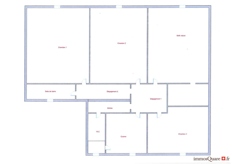 Appartement - 98 m² - 4 pièces