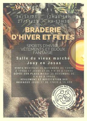 Braderie d'hiver et fêtes