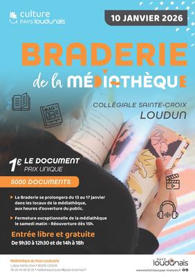 Braderie de la médiathèque