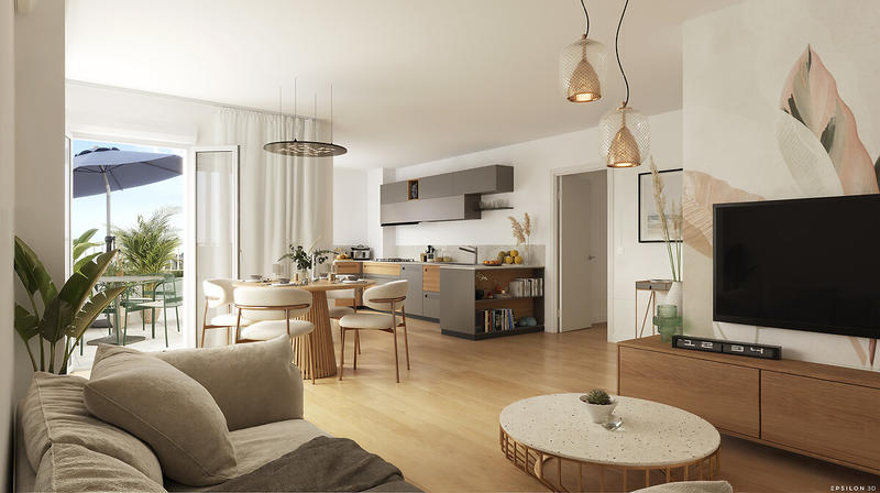 Appartement - 48 à 89 m² - 2 à 4 pièces