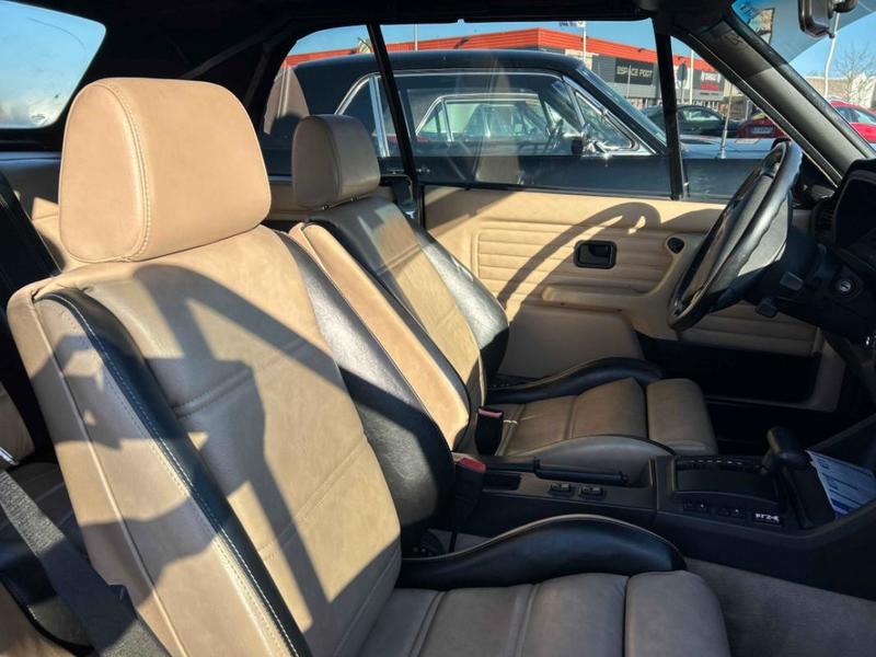 Bmw Série 3 325 Ia E30 Cabriolet rouge Bva 1990