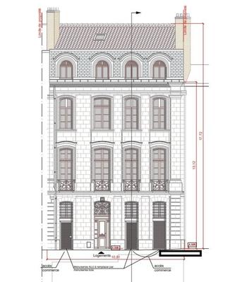 Immeuble - 214 m² - 3 pièces
