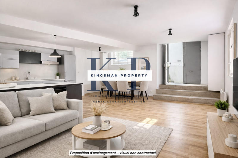 Appartement - 63 m² - 2 pièces