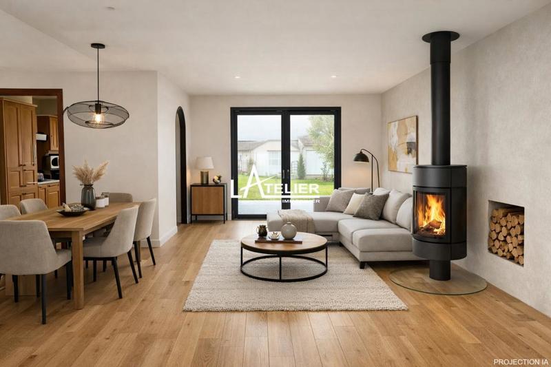 Maison - 101 m² - 4 pièces