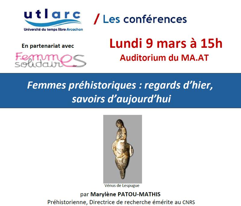 Femmes préhistoriques : regards d’hier, savoirs d’aujourd’hui