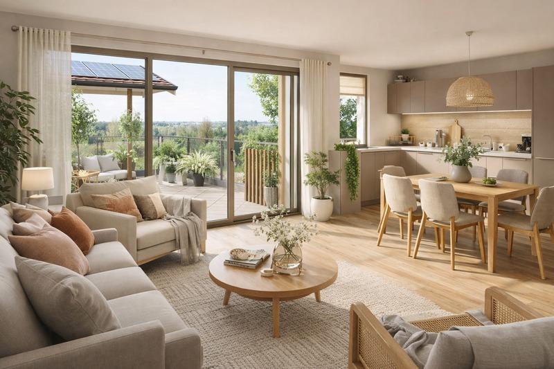 Appartement - 46 m² - 2 pièces