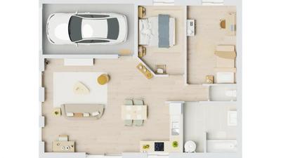 Maison - 92 m² - 5 pièces