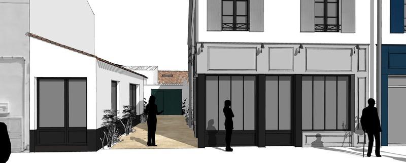 Local commercial - 141 m² - 2 pièces