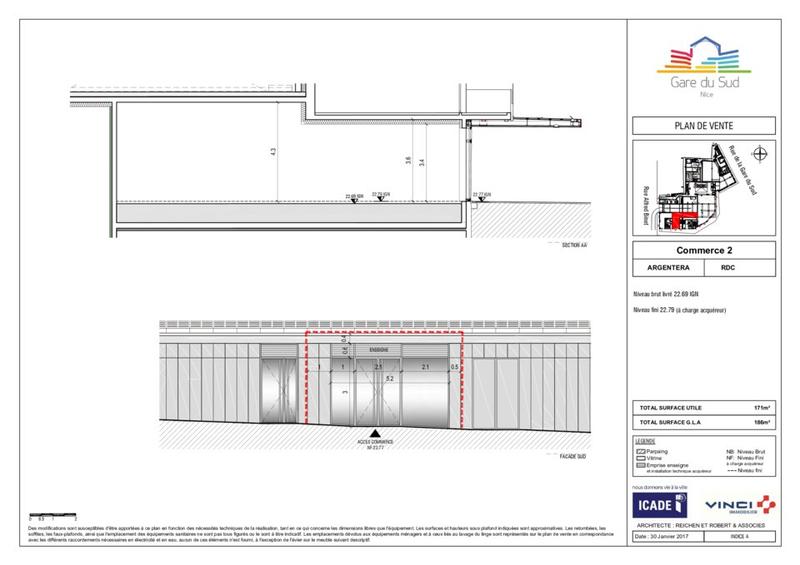 Local commercial - 191 m²
