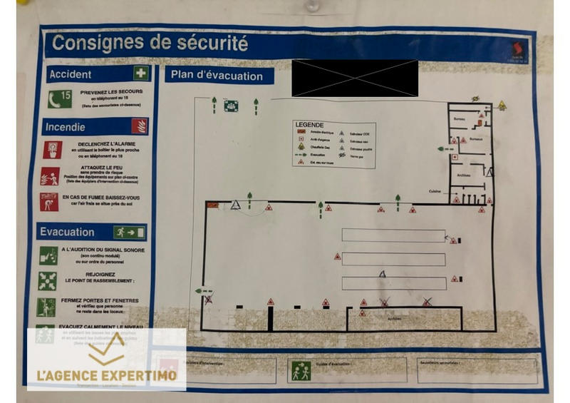 Entrepôt - 1 100 m²