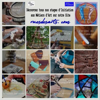 Les Ateliers d'Initiation aux Métiers d'arts- ateliers Aimaa