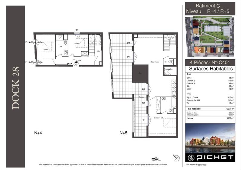 Appartement - 97 m²