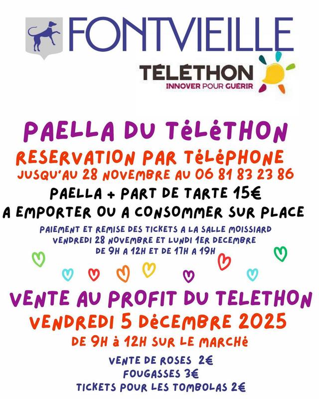 Téléthon à Fontvieille
