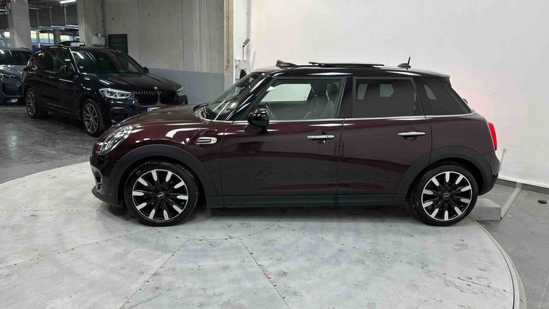 Mini 5 portes Hatch F55 Lci Cooper 136 ch Bva7 Edition Pure Burgundy