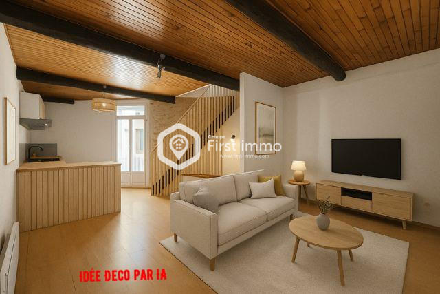 Maison - 52 m² - 3 pièces