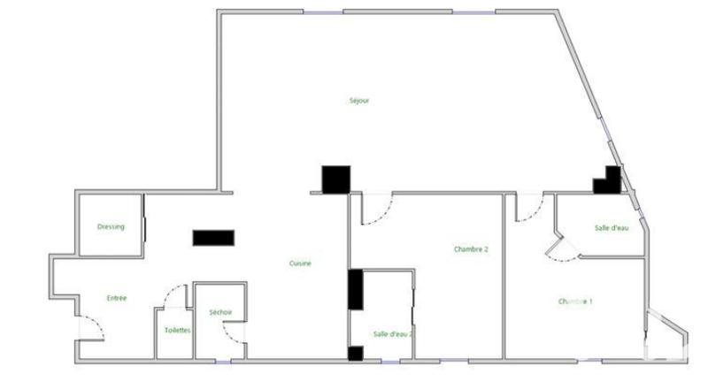 Appartement - 95 m² - 4 pièces