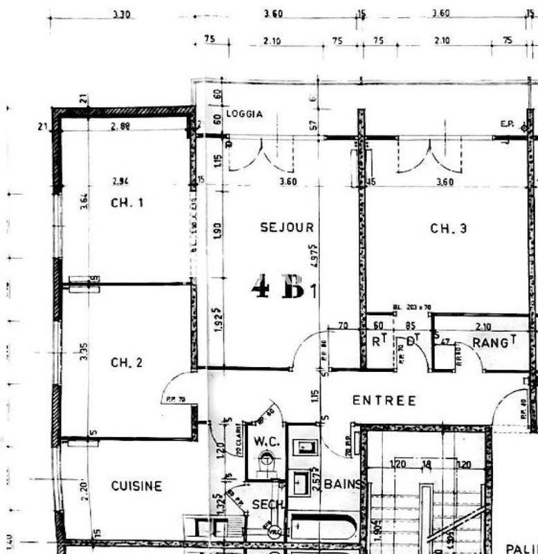 Appartement - 80 m² - 4 pièces