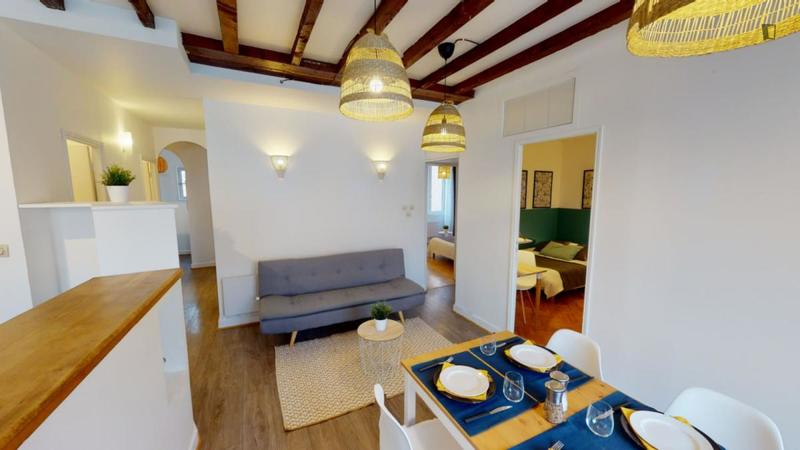 Chambre - 10 m² - 4 pièces