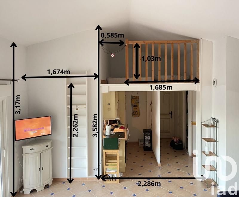 Appartement - 60 m² - 3 pièces