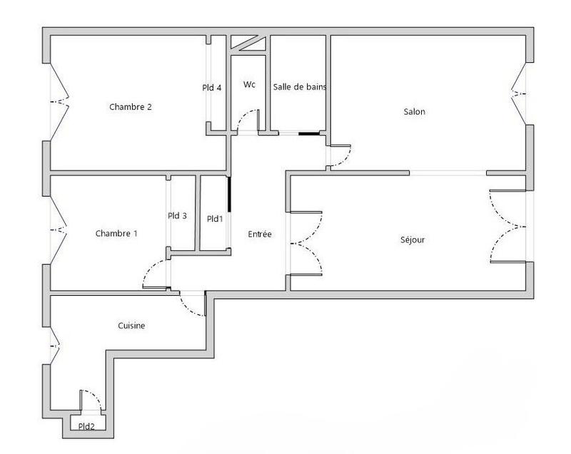 Appartement - 77 m² - 4 pièces