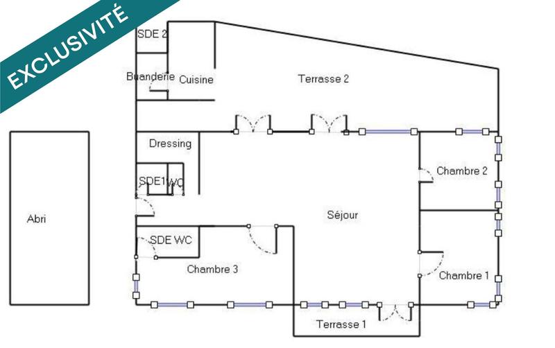 Maison - 125 m² - 4 pièces
