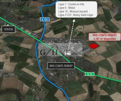 Entrepôt - 3 287 m²