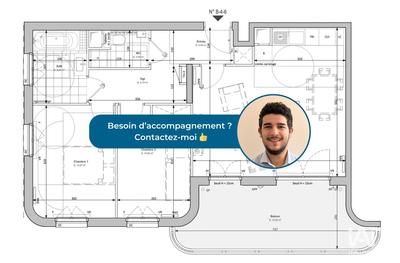 Appartement - 66 m² - 3 pièces