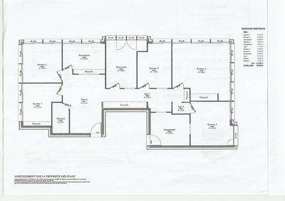 Bureau - 223 m² - 11 pièces