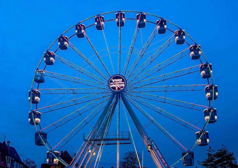 Découvrir Colmar en grande roue