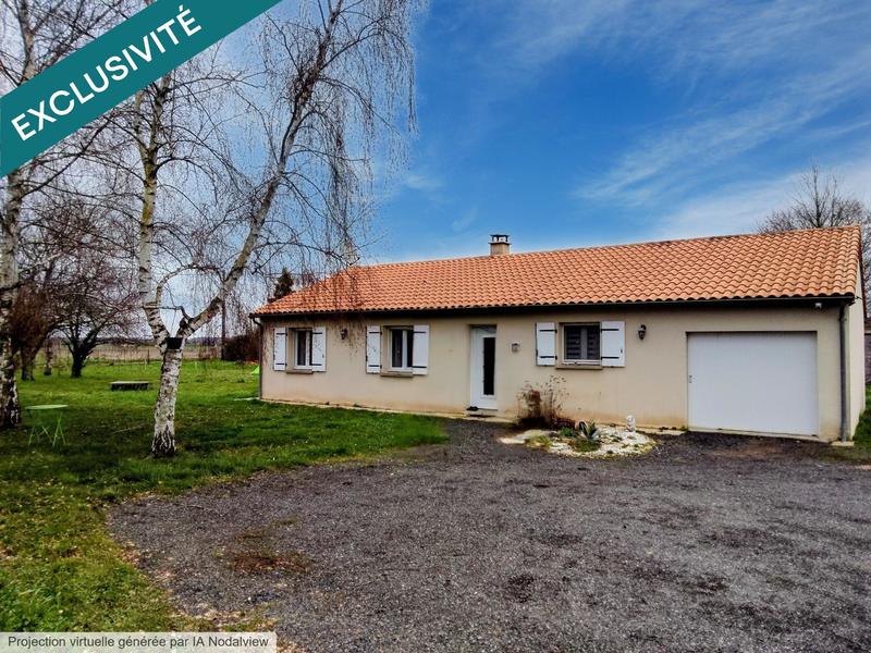 Maison - 88 m² - 4 pièces