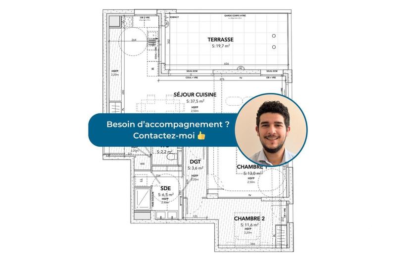 Appartement - 78 m² - 3 pièces