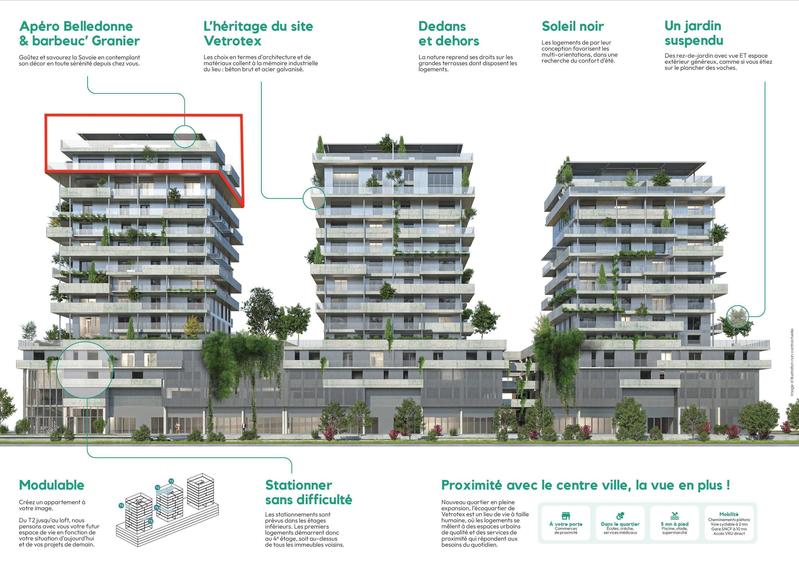 Appartement - 262 m² - 5 pièces