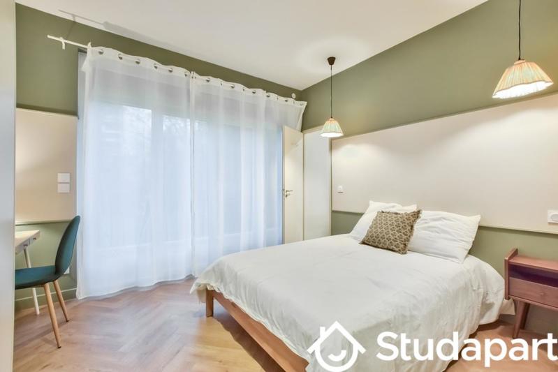 Chambre - 17 m² - 1 pièce