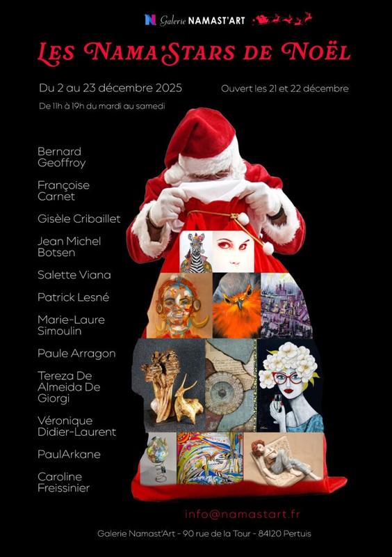 Exposition : les Nama'stars de Noël