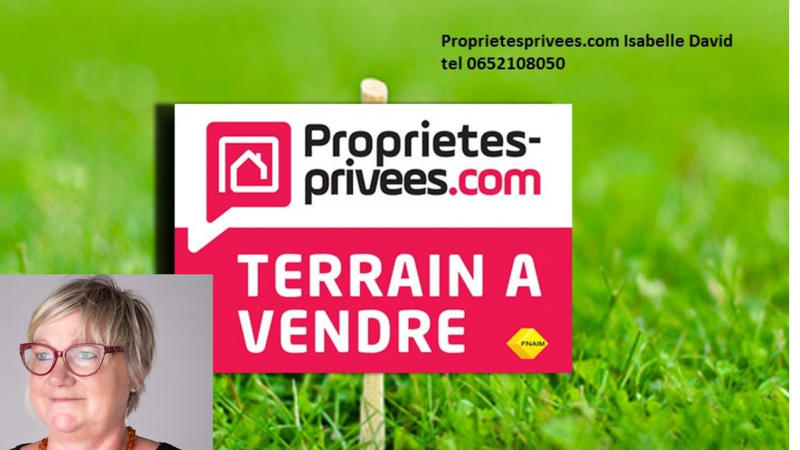 Terrain constructible - 1 200 m²