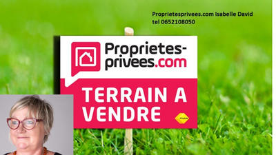 Terrain constructible - 1 200 m²