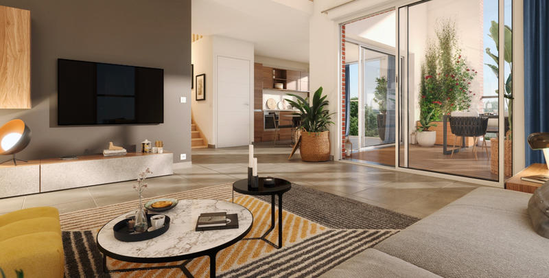 Appartement - 42 m² - 2 pièces