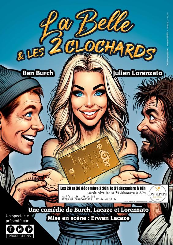 La Belle et les 2 Clochards de Burch, Lacaze et Lorenzato