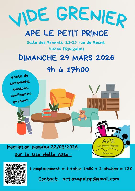 Vide grenier - ape le petit prince