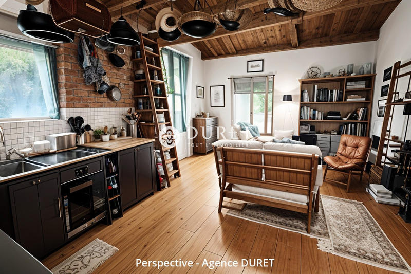 Maison ancienne - 45 m² - 3 pièces