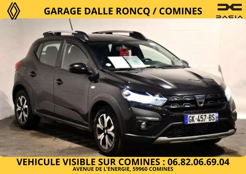 Dacia Sandero Stepway 1.0 l Eco Gpl 100 cv confort caméra Clim Gps CarPlay pack city jantes attelage