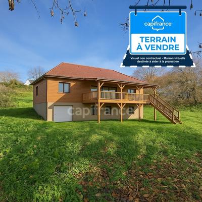 Terrain constructible - 1 352 m²